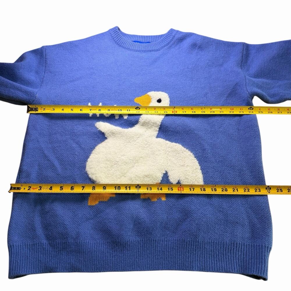 Aelfric EdenThe Wow Duck Sweater XL Cozy Loungewear Warm Fall Spring Comfy - Picture 10 of 12